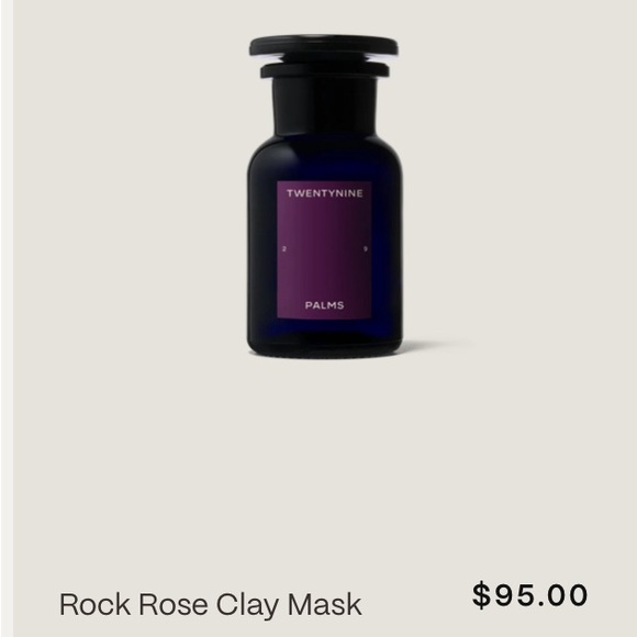 TwentyNine Palms Rock Rose Clay Mask 1.4oz 40g - Picture 9 of 9
